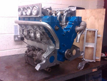 AJP V8 engine